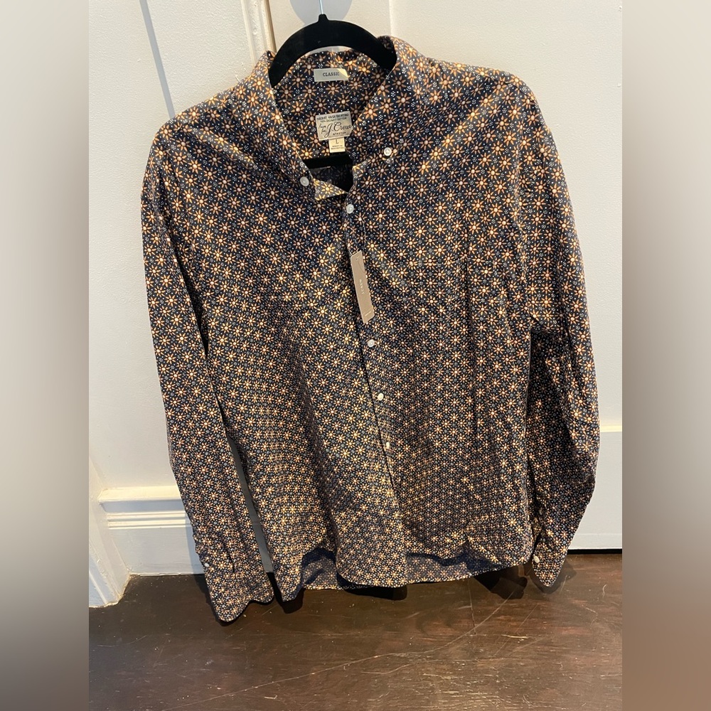 NEVER WORN J.Crew men’s button down
